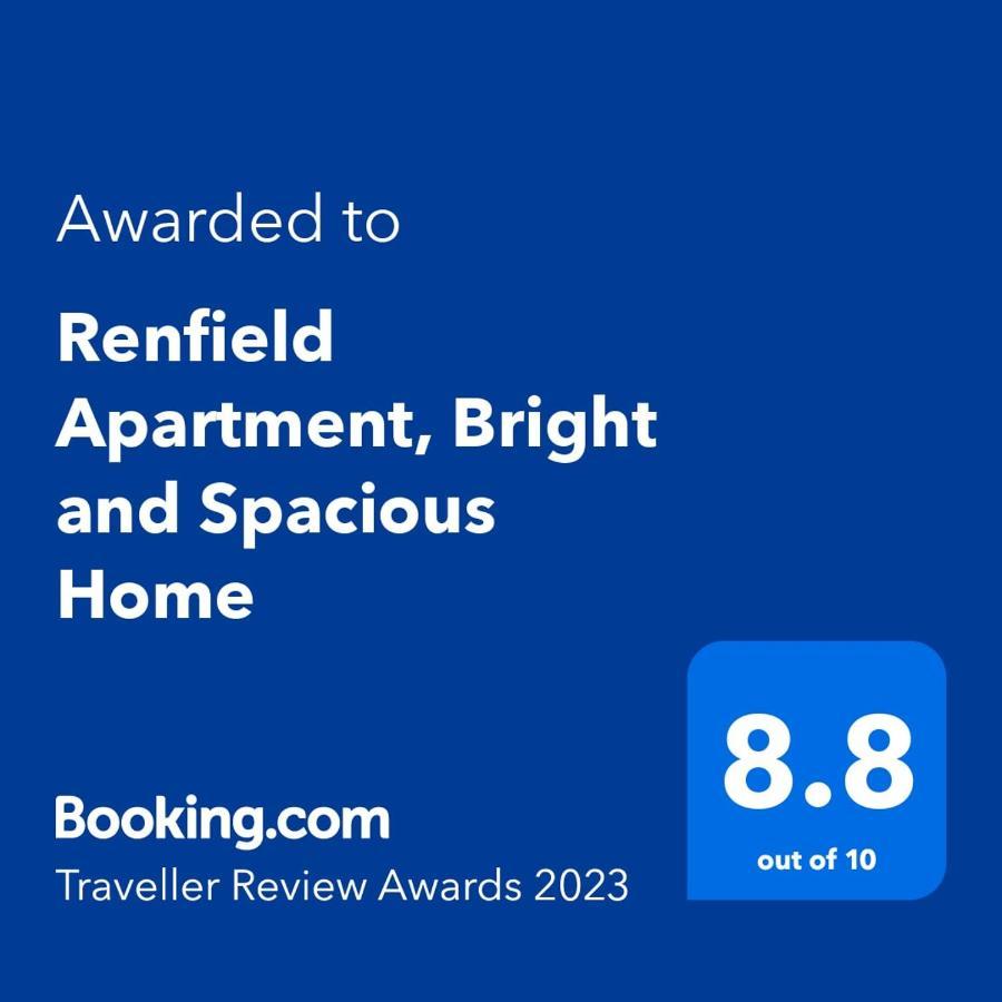 Renfield Apartment, Bright And Spacious Home Γλασκώβη Εξωτερικό φωτογραφία